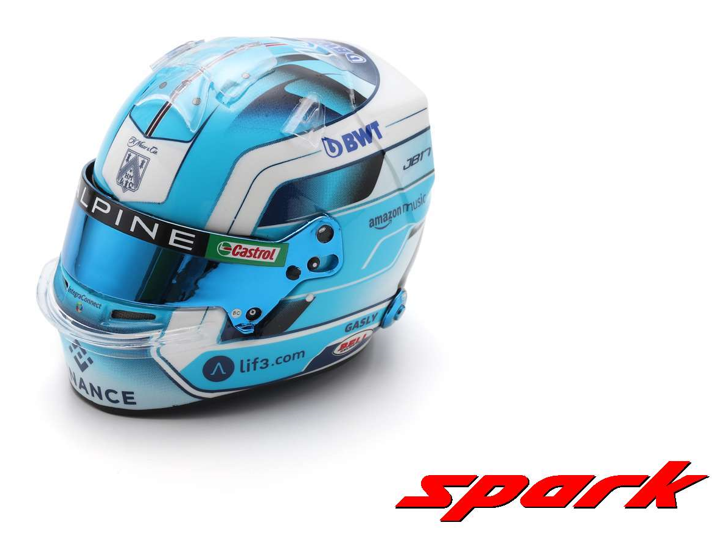Modely přileb F1 v měřítku 1:5 & 1:4 sezóna 2024