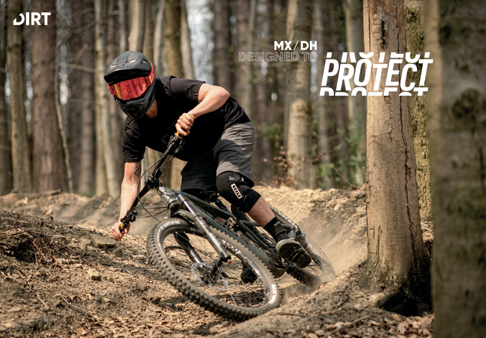 Red Bull Spect motokrosové brýle STRIVE S červené s červeným sklem
