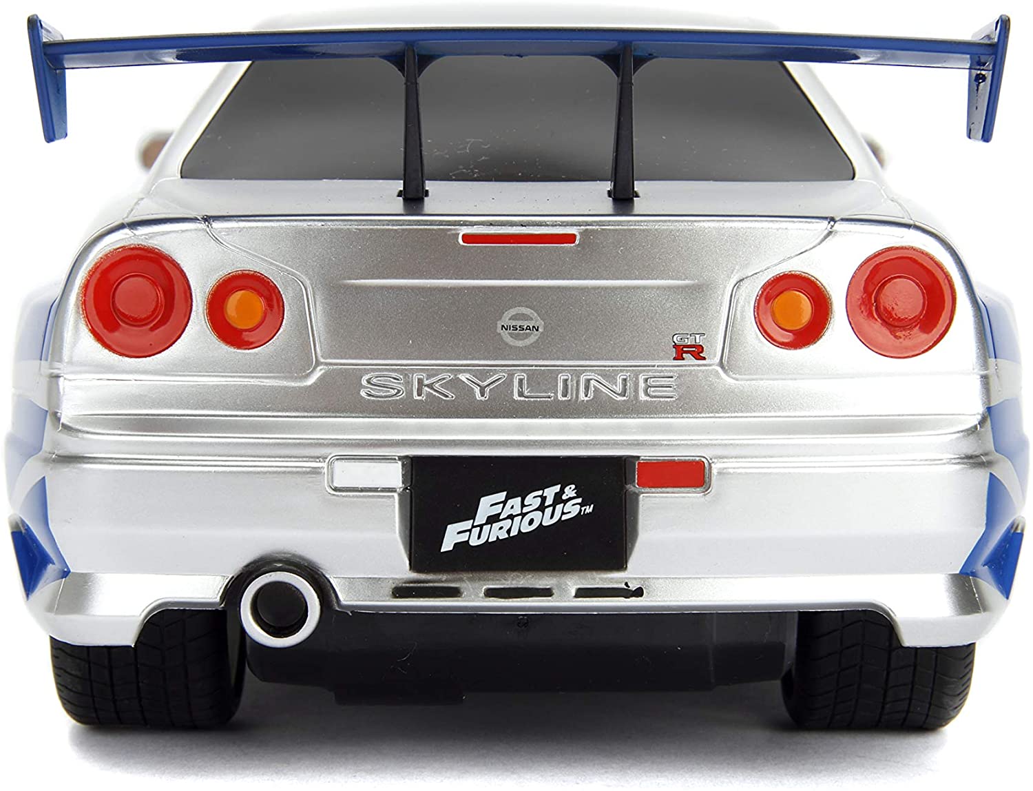 Model Rychle a Zběsile 2 Nissan Skyline GT-R34 na dálkové ovládání 1:24