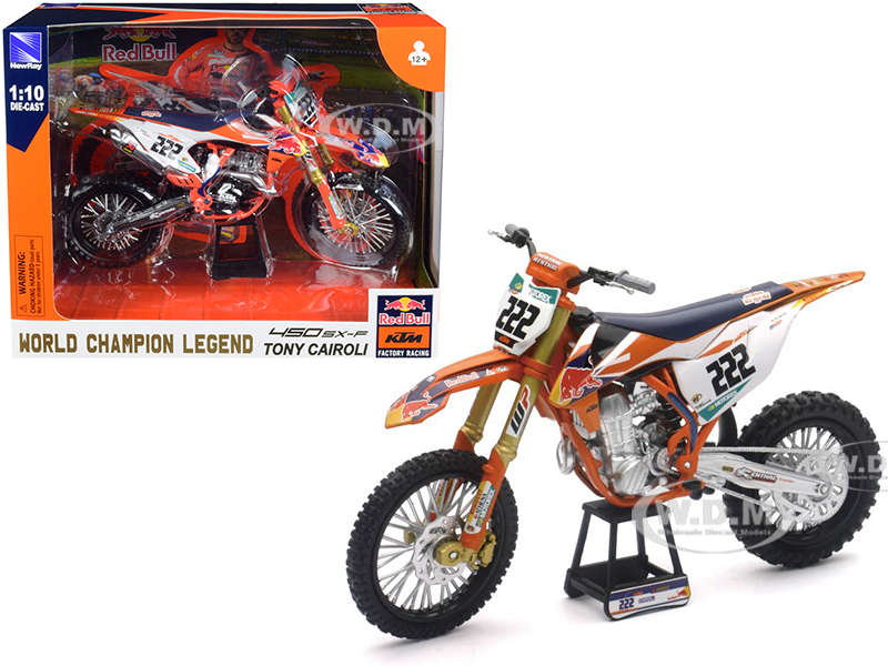 Model motocyklu KTM SX 450 S-F Antonio Cairoli Legend