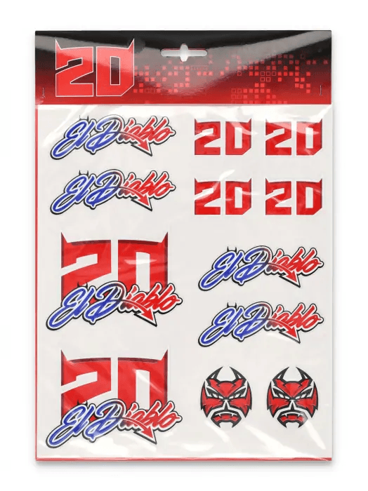 Fabio Quartararo velké balení samolepek