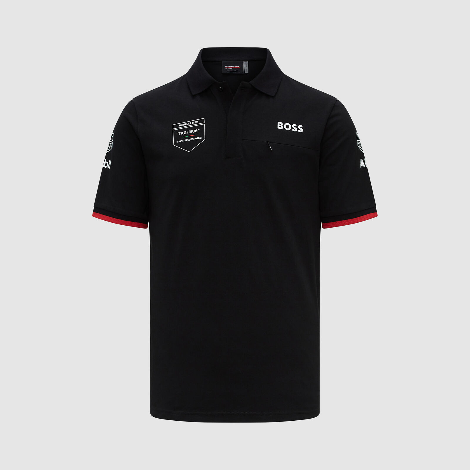 Porsche Motorsport týmová polokošile Formule E černá