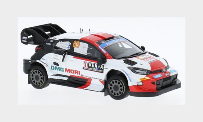 Model Toyota GR Yaris Rally1, No.69, Rallye WM, Safari Rally, K.Rovanperä/J.Halttunen, 2022 1:43