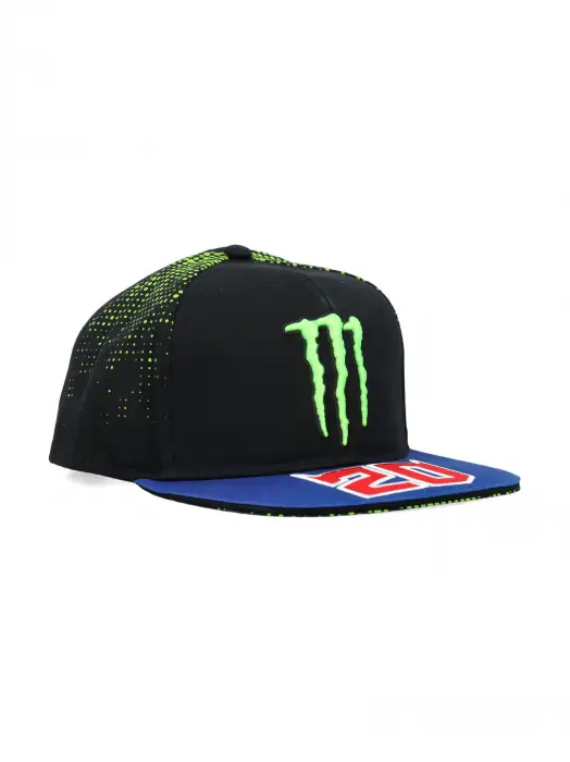 Týmová kšiltovka Fabio Quartararo - Monster s rovným kšiltem
