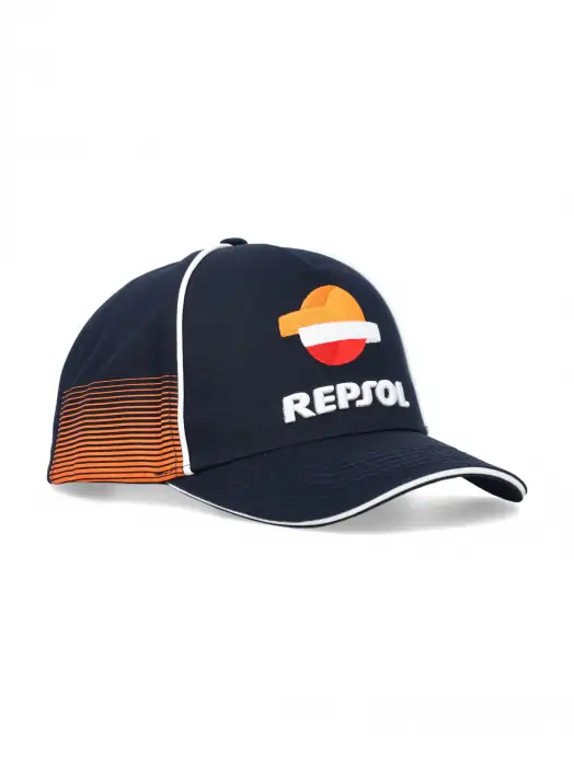 Týmová kšiltovka Repsol tmavě modrá s logem