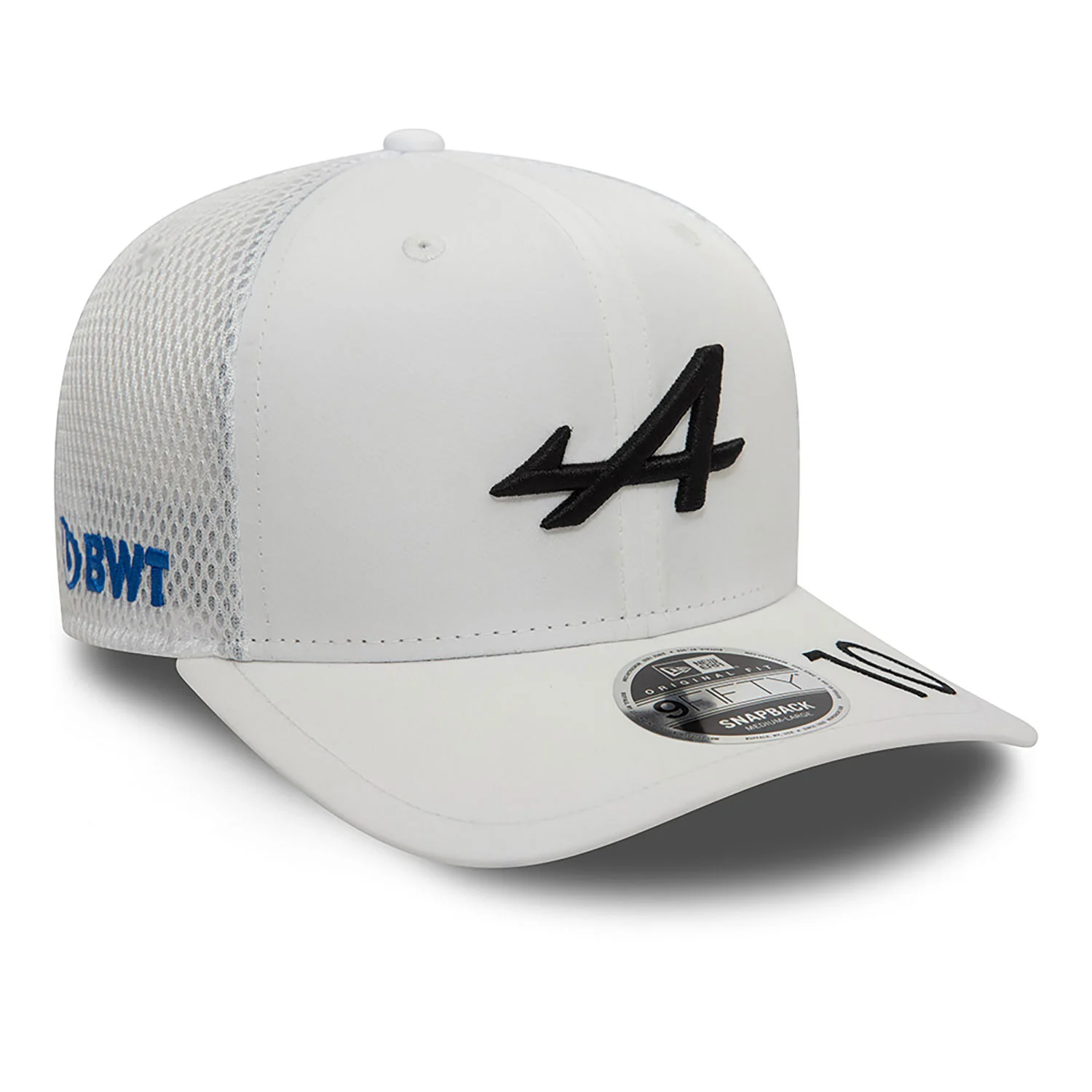 Týmová kšiltovka Pierre Gasly - Alpine F1 bílá