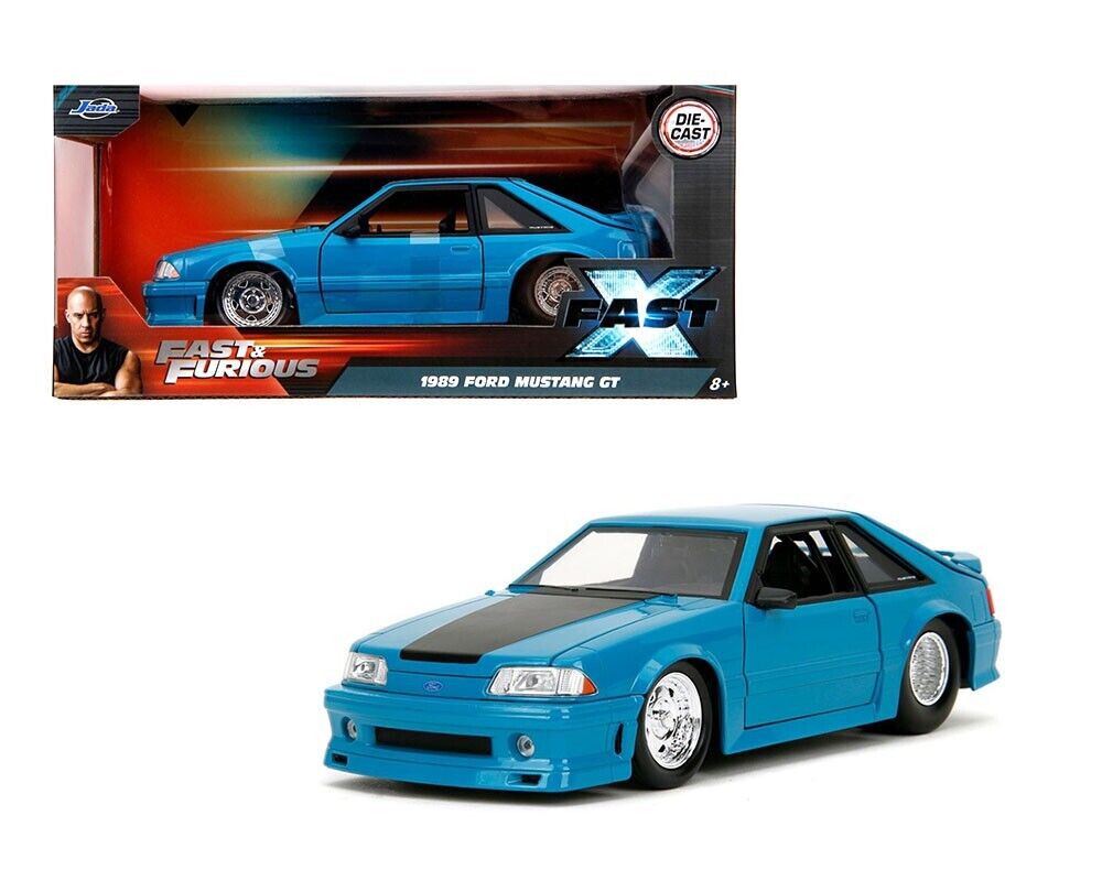 Model Rychle a Zběsile Fast X Ford Mustang 1989 1:24