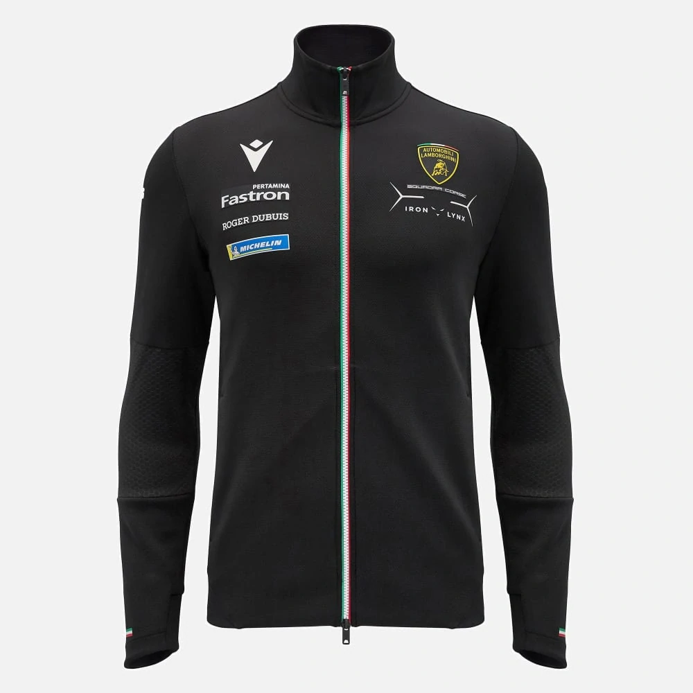 Lamborghini Hypercar SC63 týmová mikina Le Mans černá