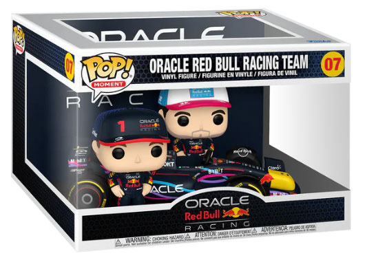 Figurky Funko POP - Max Verstappen a Sergio Perez Formule 1 - Deluxe edice