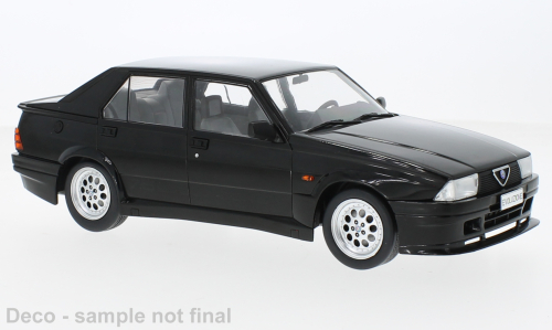 Model Alfa Romeo 75 Turbo Evoluzione černá 1:18