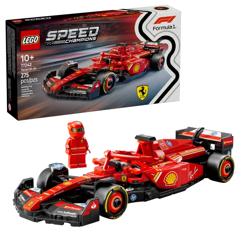 LEGO stavebnice Ferrari SF-24 Formule 1 - edice speed