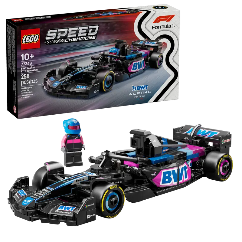 LEGO stavebnice Alpine A524 Formule 1 - edice speed