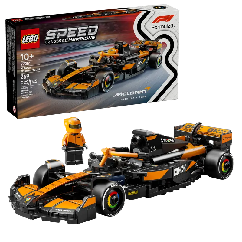 LEGO stavebnice McLaren F1 MCL38 Formule 1 - edice speed