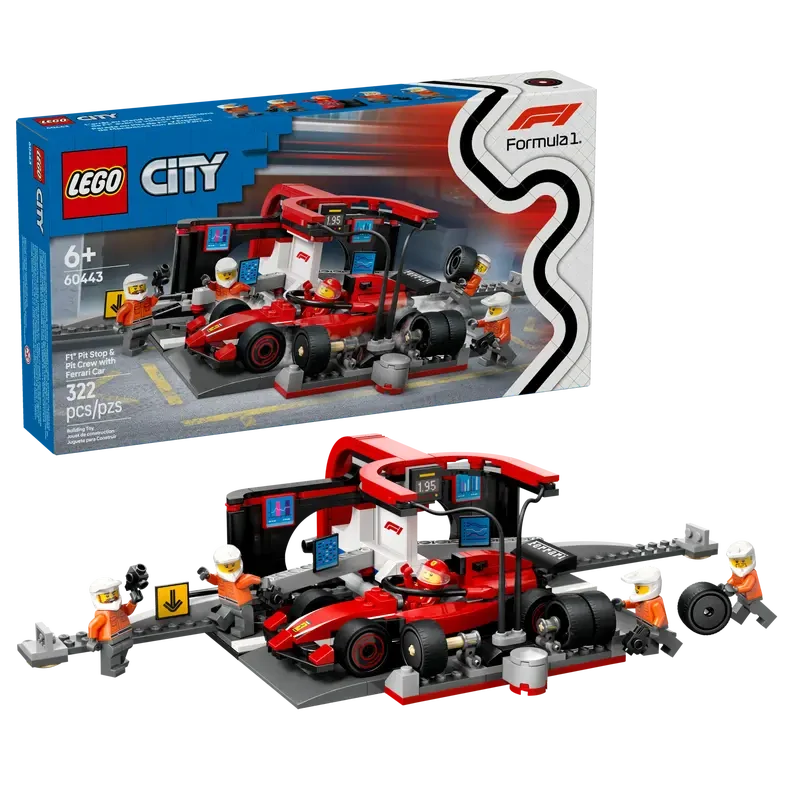 LEGO stavebnice Ferrari - box Formule 1 - edice city