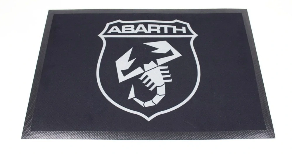 Abarth originální rohož černá s logem