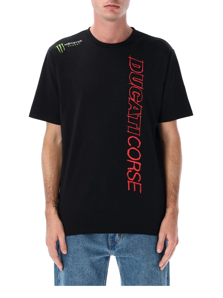 Fanouškovské tričko Ducati Corse - Monster Energy s logem - XXL