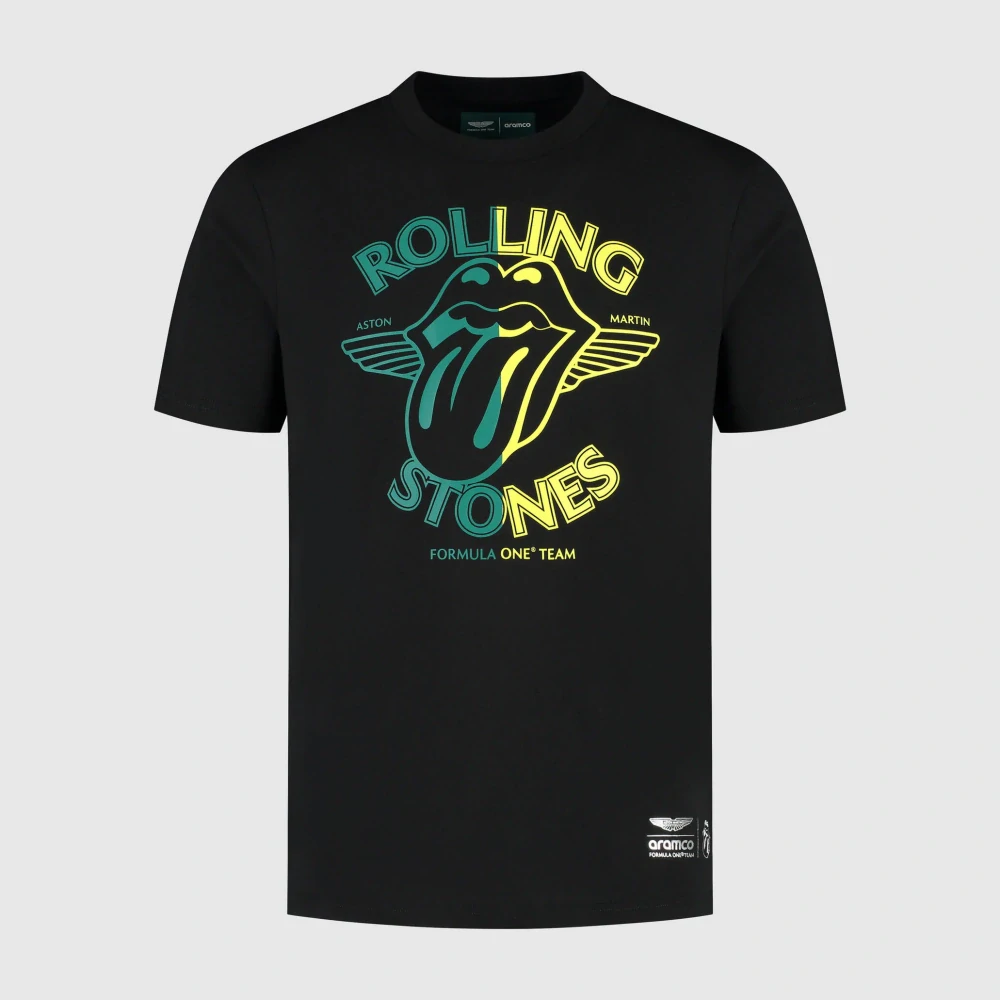 Fanouškovské tričko Aston Martin F1 Team edice Rolling Stones - M