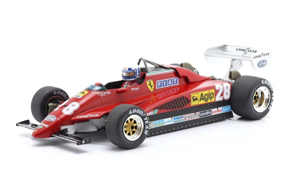 Model MCG Ferrari 126C2 #28 Monaco GP 1982 D. Pironi 1:18