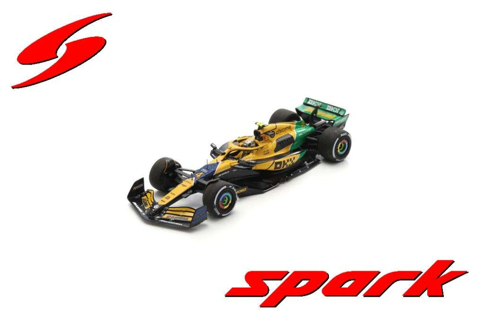 Model Spark McLaren F1 Team MCL38 Lando Norris 1:43 Monaco GP 2024