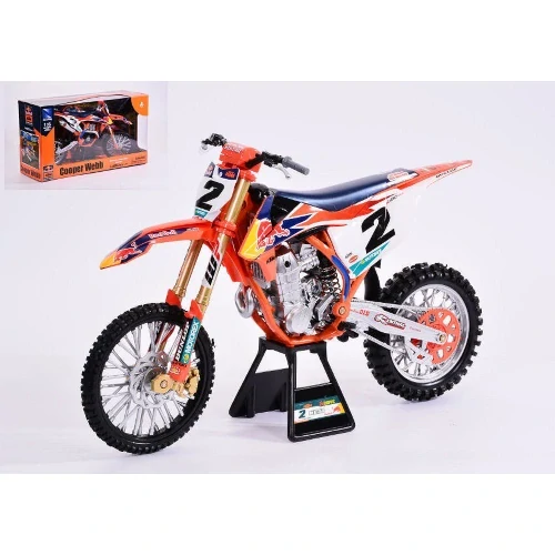 Model motocyklu KTM SX 450 S-F COOPER WEB 1:6