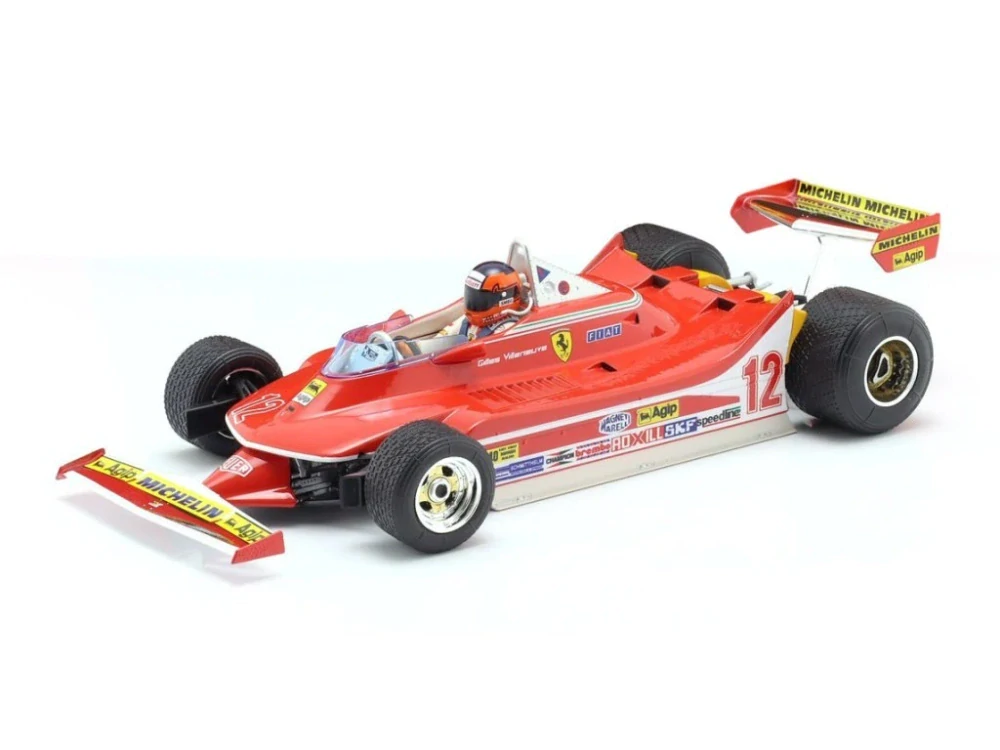 Model Ferrari F1 312T4 1979 USA GP G. Villeneuve 1:18
