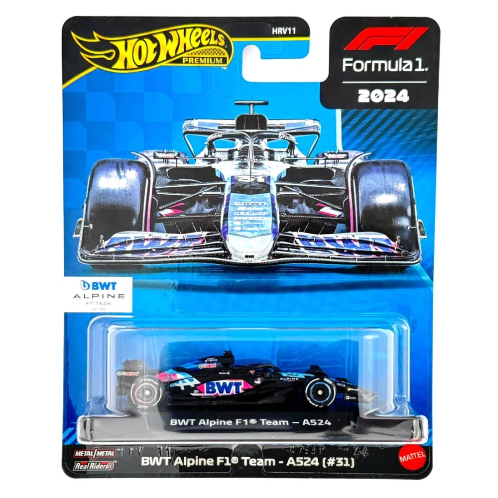Model Hot Wheels F1 Premium - Esteban Ocon Alpine F1 1:64