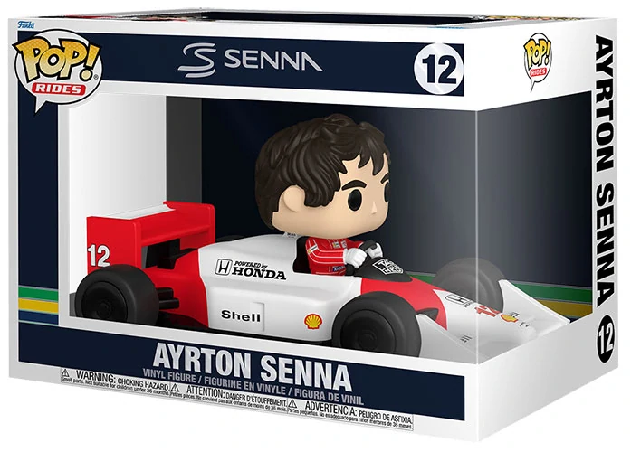 Figurka Funko POP - Ayrton Senna Formule 1 McLaren - Deluxe edice