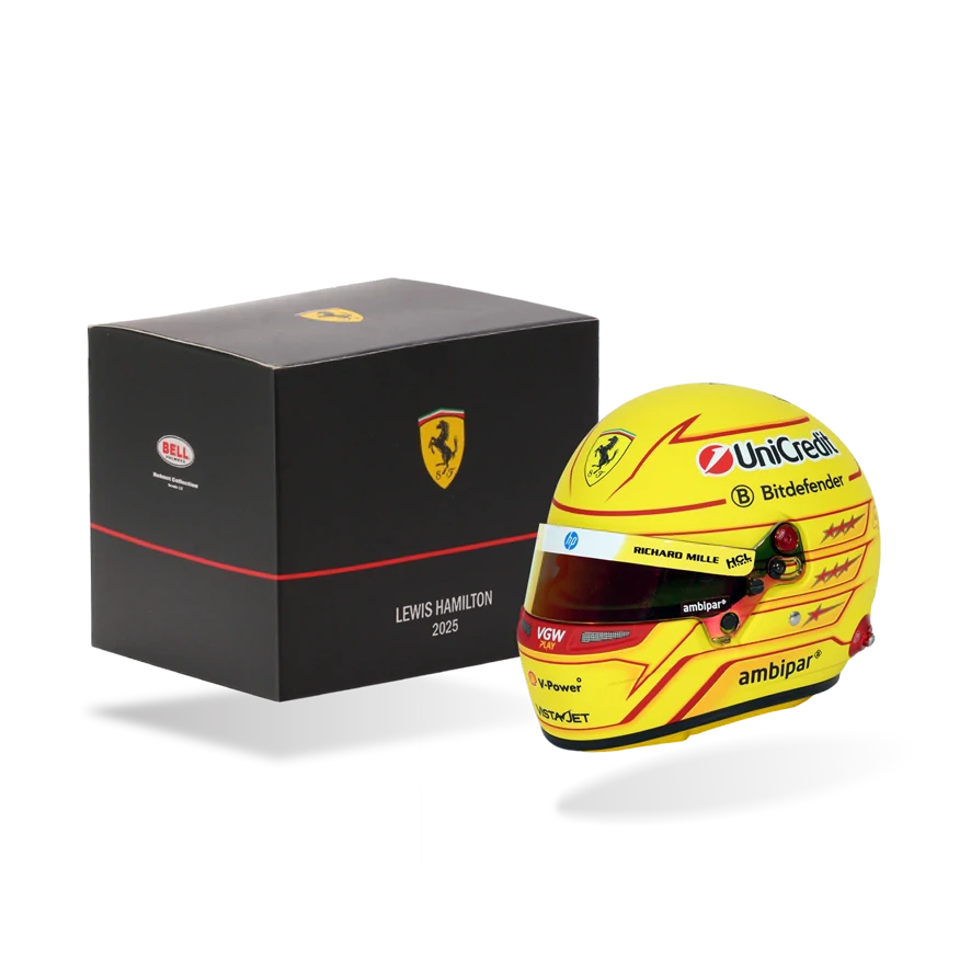 Model přilby Lewis Hamilton 2025 BELL 1:2