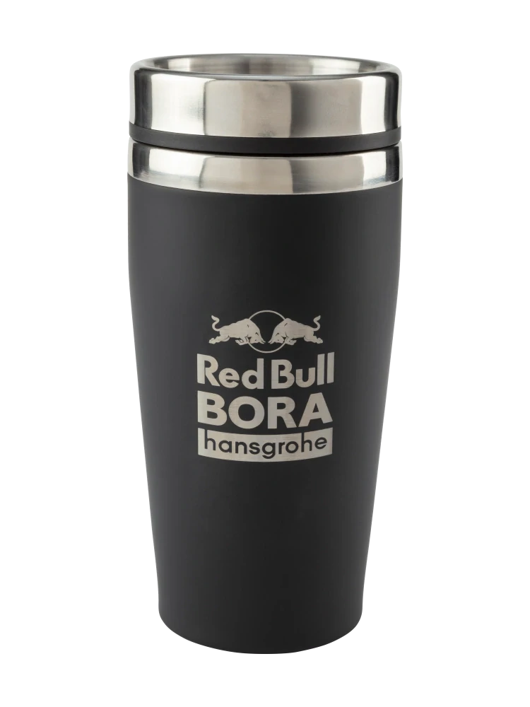Cestovní termohrnek Red Bull Bora Hansgrohe s logem