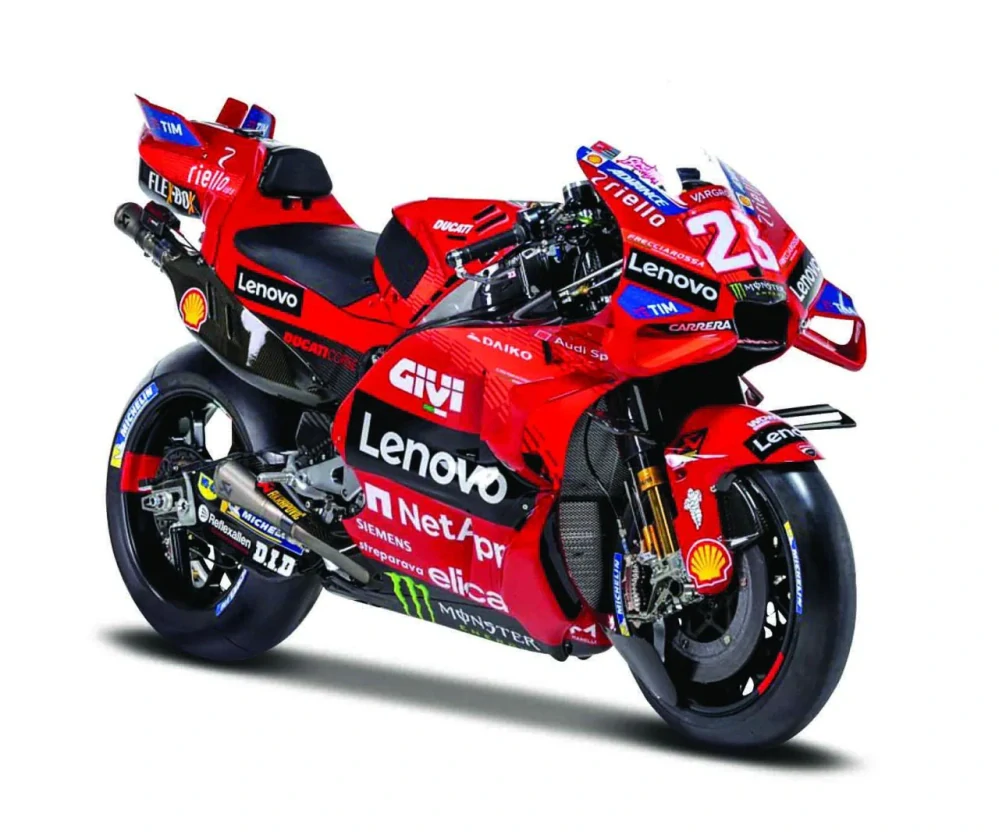 Model Maisto MotoGP Ducati Desmosedici GP24 #23 Enea Bastianini 2024 1:6
