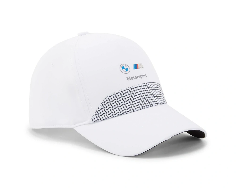 BMW Motorsport kšiltovka s logem bílá