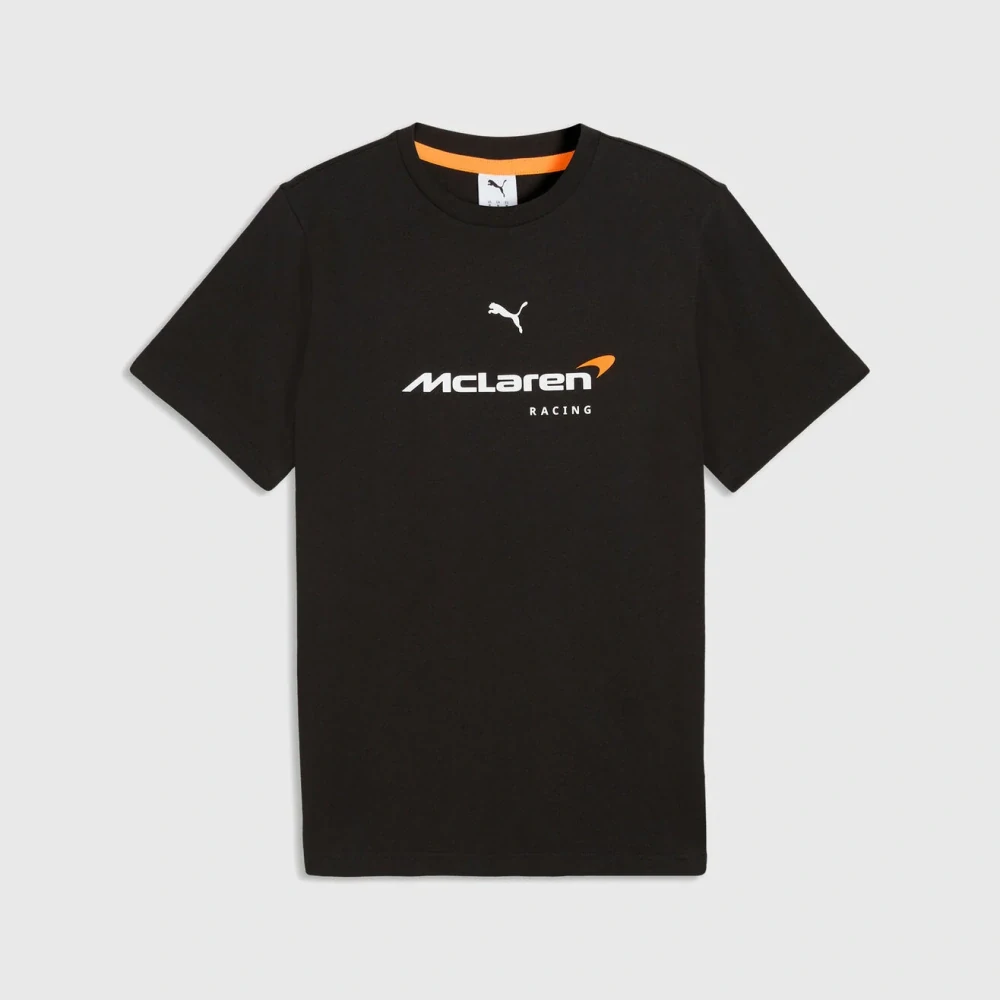 Tričko McLaren F1 černé s logem Puma - volnočasová edice - XL