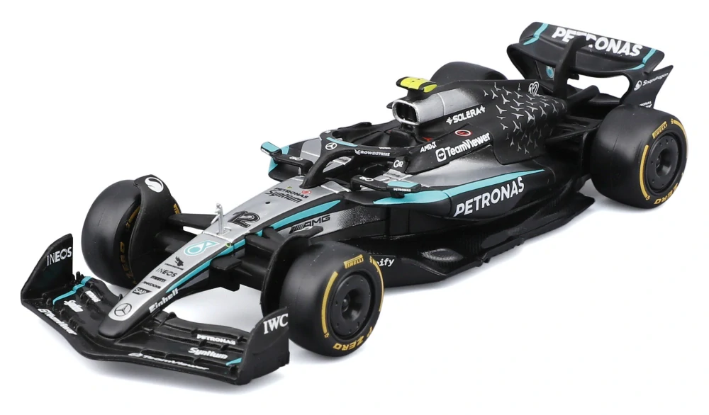 Model Mercedes AMG Petronas F1 W16 BBurago #12 Kimi Antonelli 2025 1:43