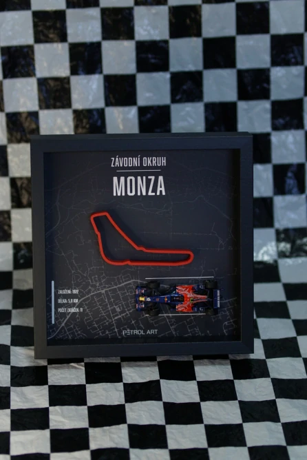3D obraz PETROL ART Torro Rosso F1 STR3 - Sebastian Vettel - Monza