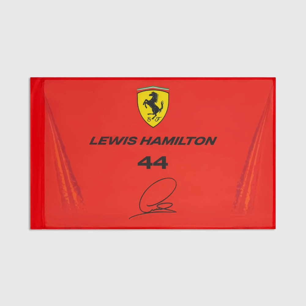 Vlajka Scuderia Ferrari F1 - Lewis Hamilton #44