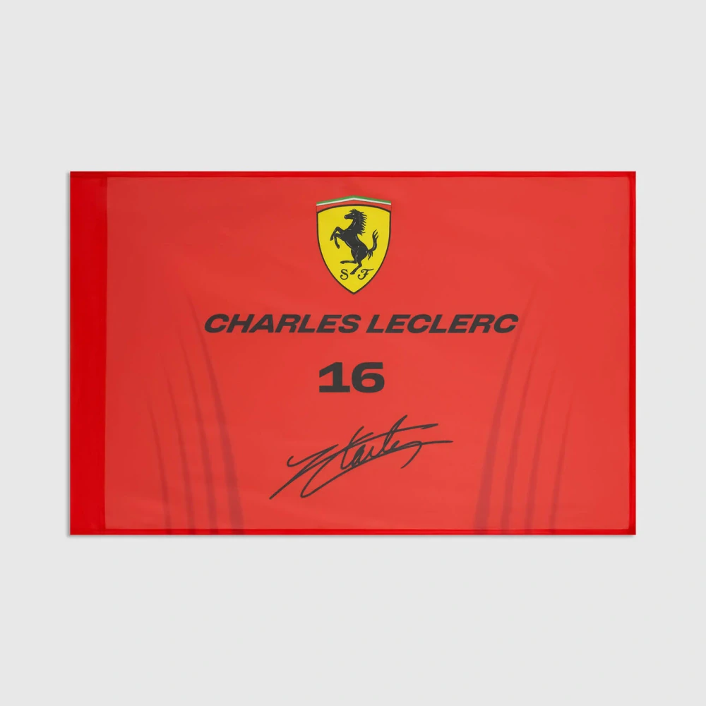 Vlajka Scuderia Ferrari F1 - Charles Leclerc #16