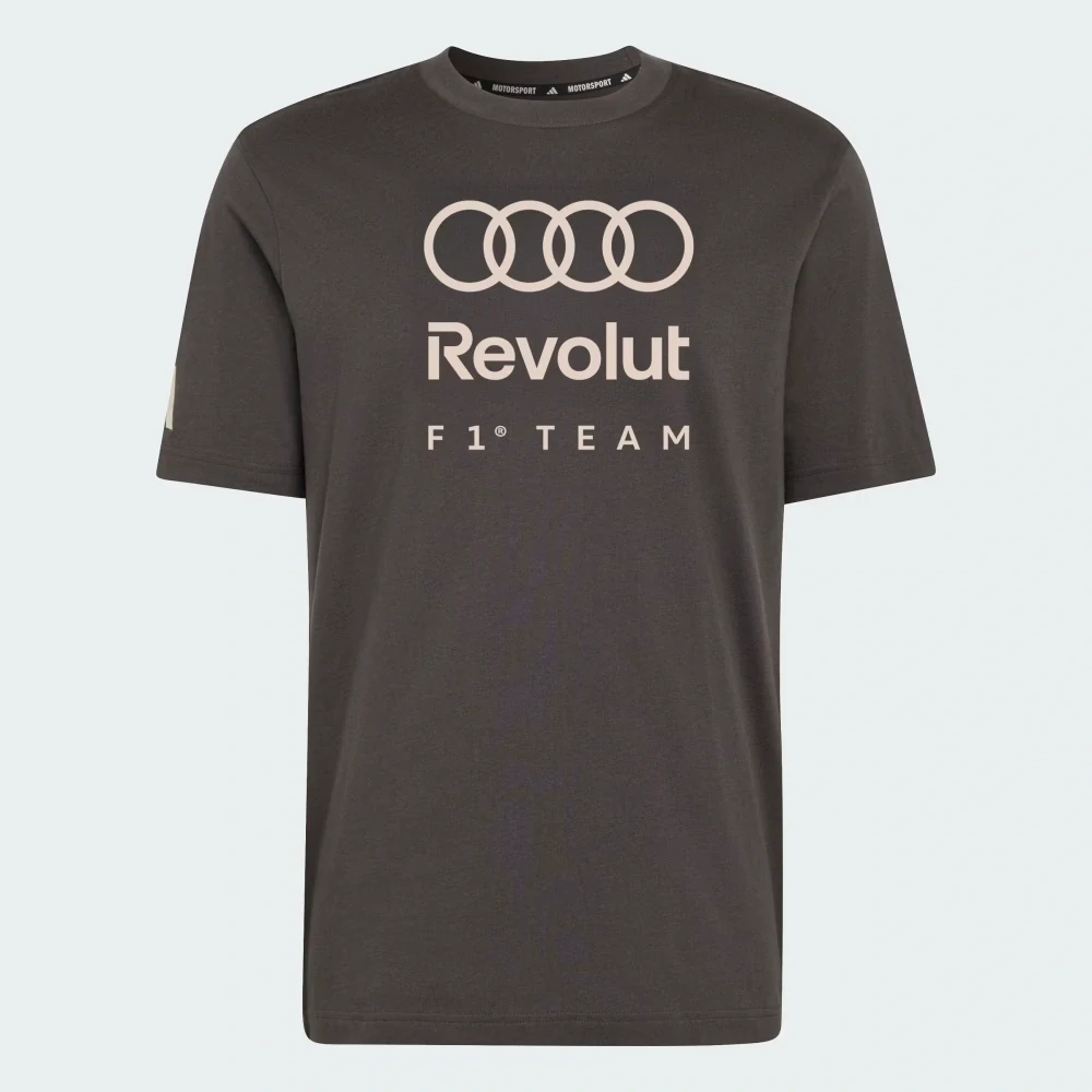 Tričko Audi Revolut F1 šedé x Adidas - volnočasová edice - XXL