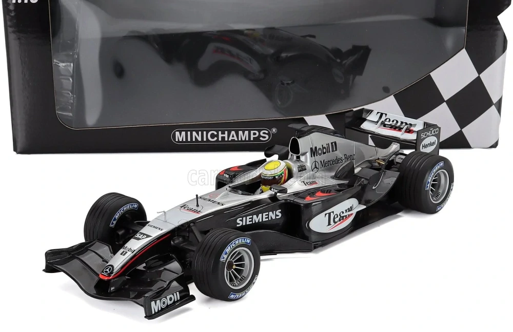Model Minichamps McLaren MP4/19 Lewis Hamilton 1:18 - Silverstone test 2004