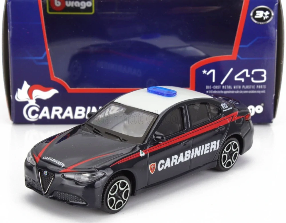 Model Alfa Romeo Giulia Carabinieri 1:43