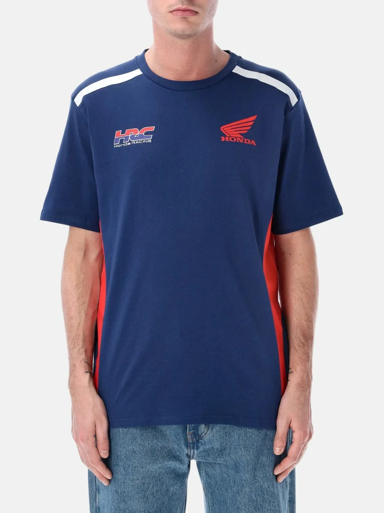Fanouškovské tričko HRC Honda s logem modré