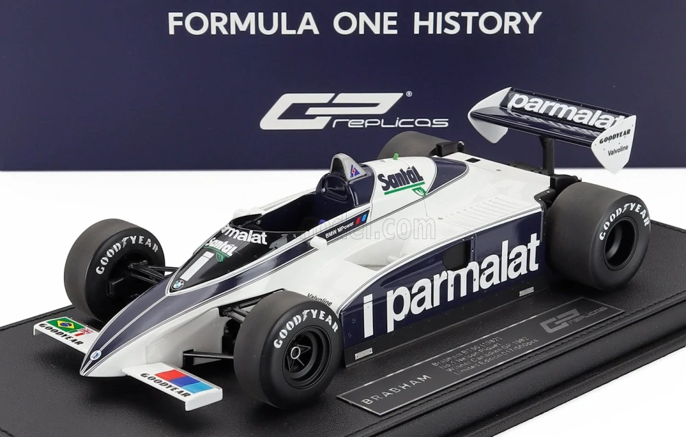 Model GP-Replicas Brabham F1 BT50 Nelson Piquet 1982 Canadian GP 1:18