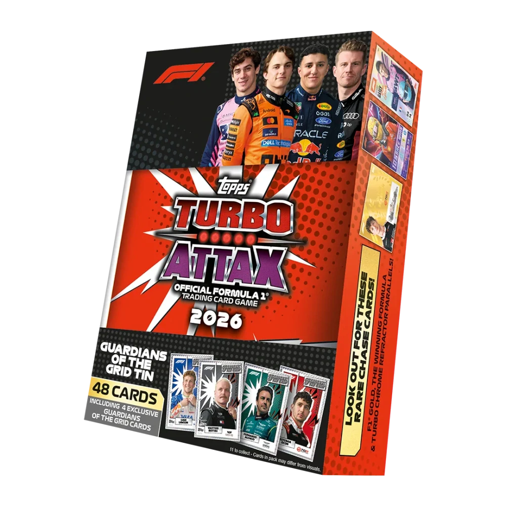 Turbo Attax Formule 1 Topps 2026 - Mega Tin - GUARDIANS OF THE GRID