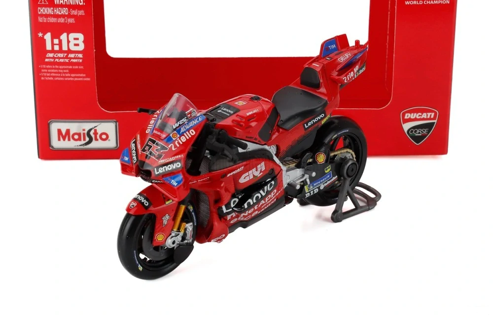 Model Ducati MotoGP 2025 GP25 - Francesco Bagnaia #63 1:18