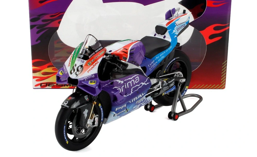 Model NZG MotoGP - Ducati GP23 Jorge Martin 1:12 - edice Mugello
