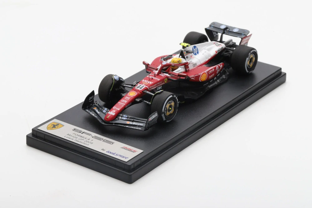 Model LookSmart Scuderia Ferrari SF-25 Lewis Hamilton Monza GP 2025 1:43