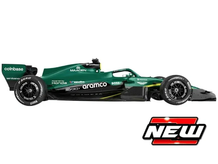 Model Formule 1 Bburago Aston Martin AMR26 - Fernando Alonso 2026 1:43