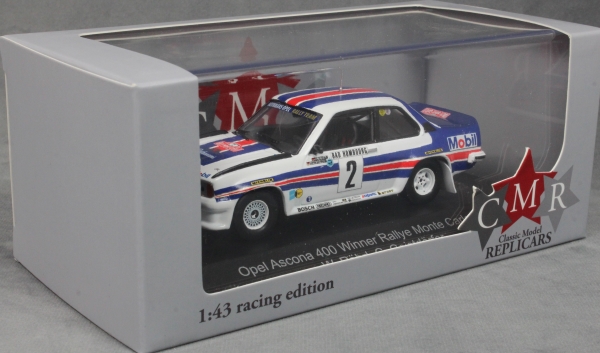 Model Opel Ascona WINNER Rally Monte Carlo 1982 W. Rohl 1/43