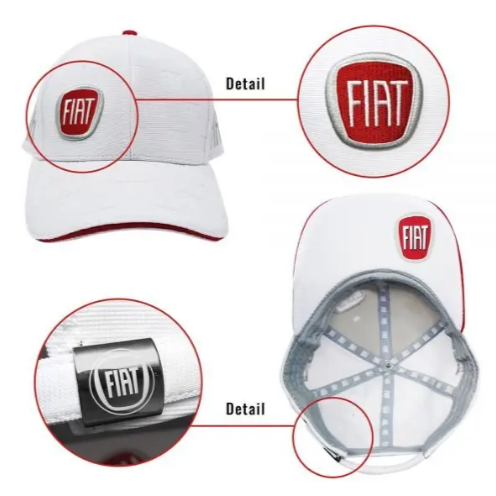 Fiat kšiltovka bílá - licencovaný produkt