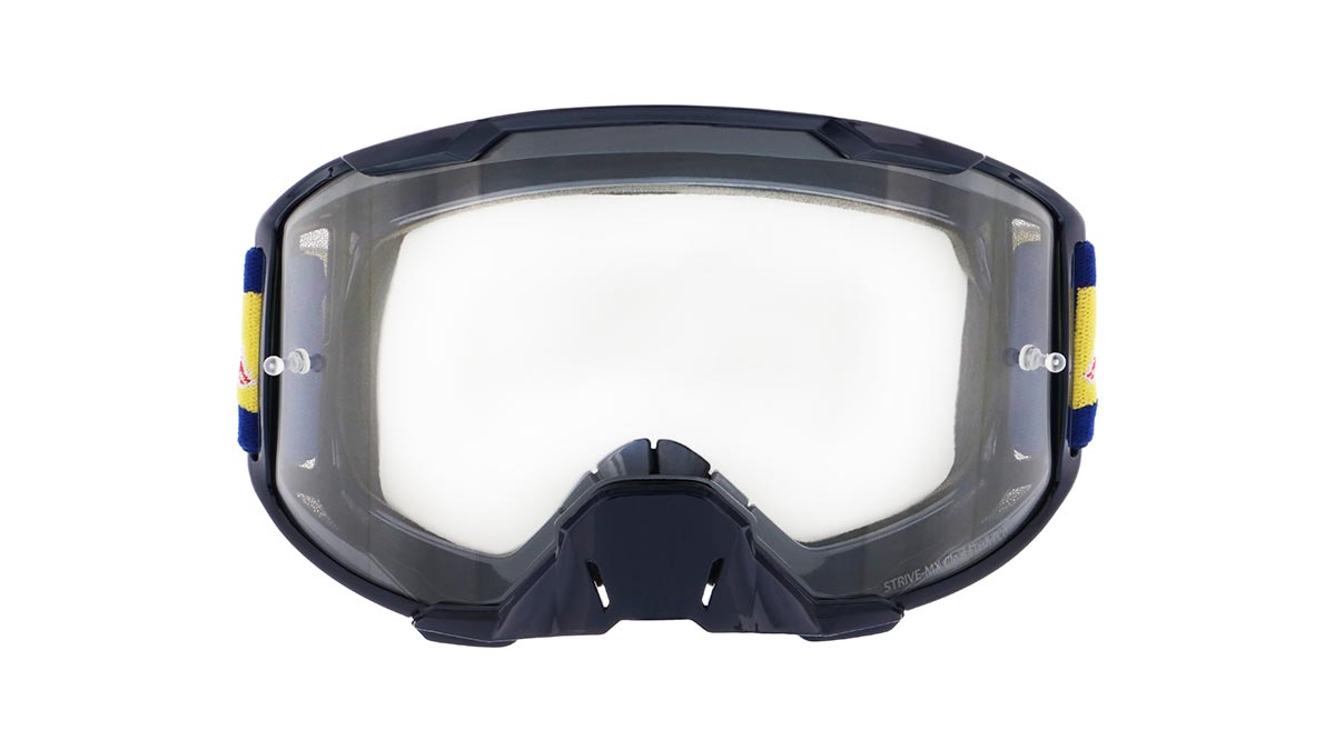 Red Bull Spect motokrosové brýle STRIVE S modré s čirým sklem