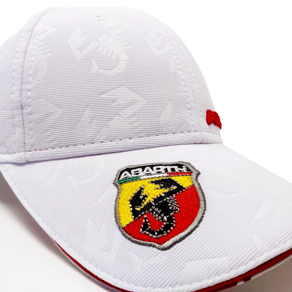 Abarth kšiltovka bílá